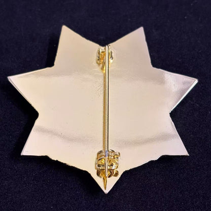 Replica del distintivo della California Highway Patrol della CHP degli Stati Uniti, oggetti di scena del film, numero e nome personalizzabili