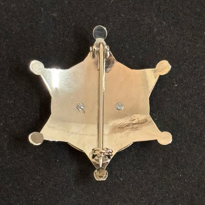 Replica del distintivo dell'agente di sicurezza dello Stato dell'Illinois, oggetti di scena del film