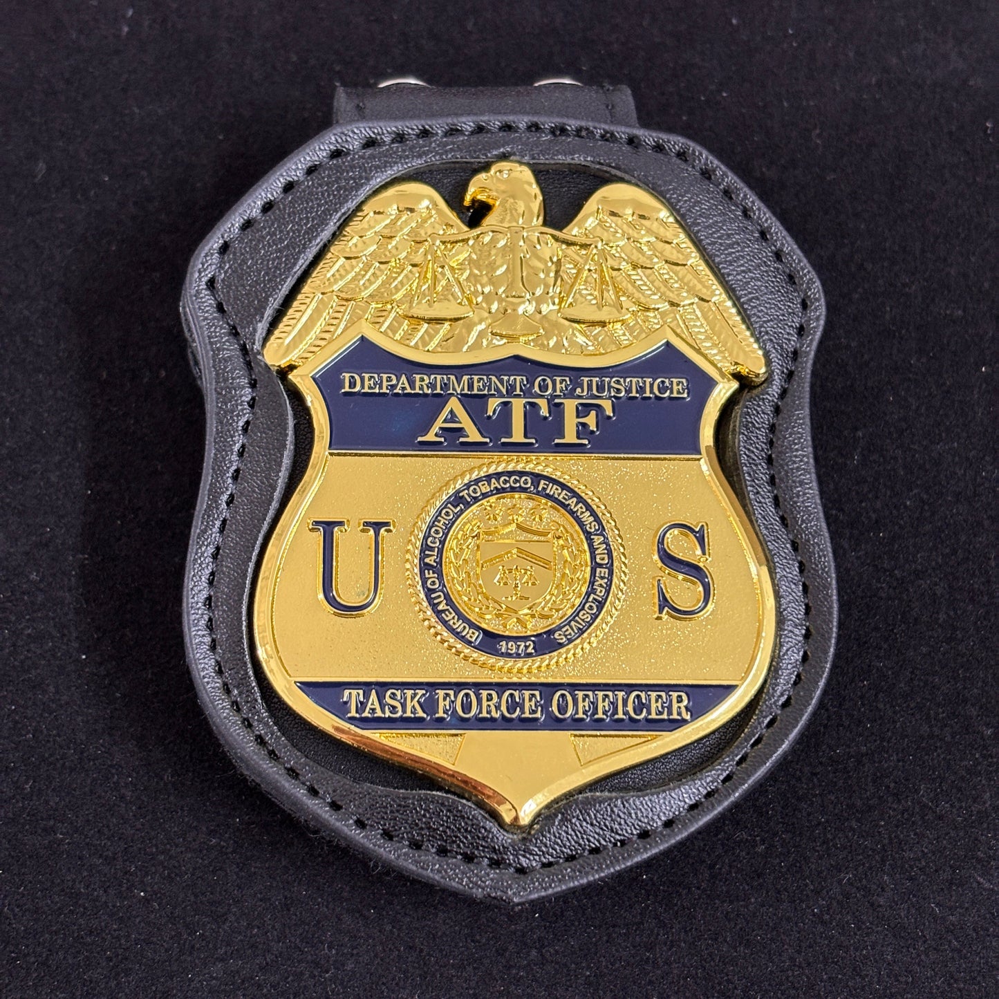 Réplica de la insignia TFO de la ATF de EE. UU.