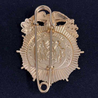 Replica del distintivo della polizia di New York NYPD, oggetti di scena del film, 4 stelle