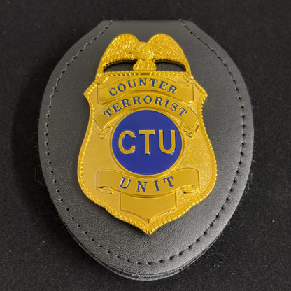 Replica del distintivo dell'unità antiterrorismo statunitense CTU, oggetti di scena del film