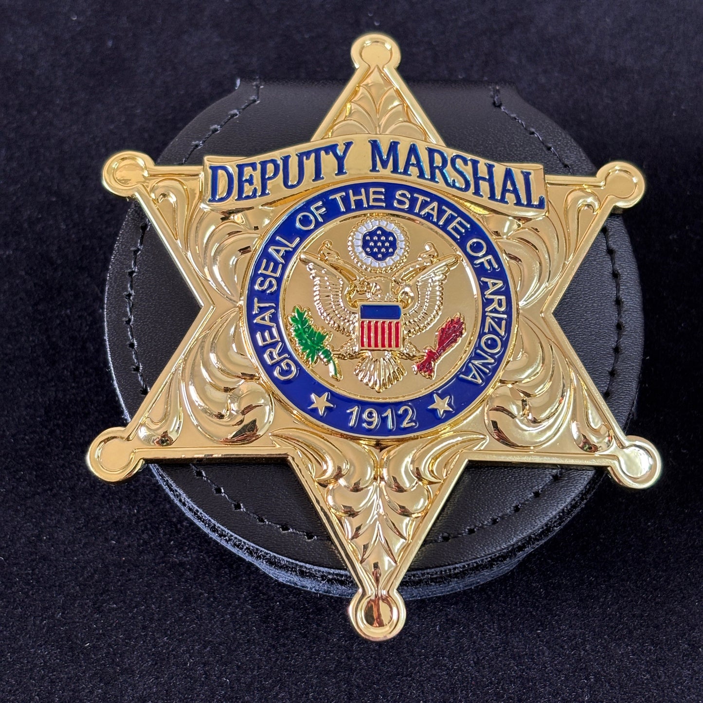 Replica del distintivo del vice maresciallo del Gran Sigillo dello Stato dell'Arizona, oggetti di scena del film