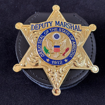 Replica del distintivo del vice maresciallo del Gran Sigillo dello Stato dell'Arizona, oggetti di scena del film