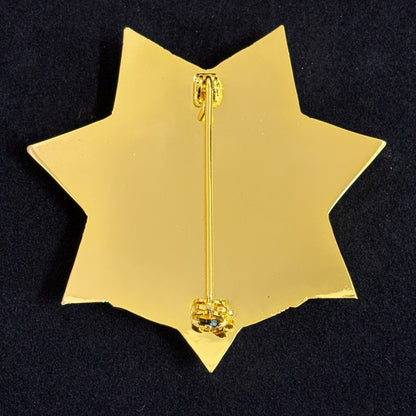 Replica del distintivo dell'agente di polizia stradale statunitense CHP, oggetti di scena del film, numero personalizzabile