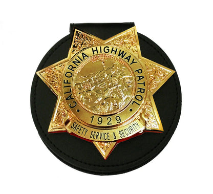 Servizio di sicurezza e protezione CHP degli Stati Uniti Replica del distintivo della California Highway Patrol Oggetti di scena del film Numero personalizzabile
