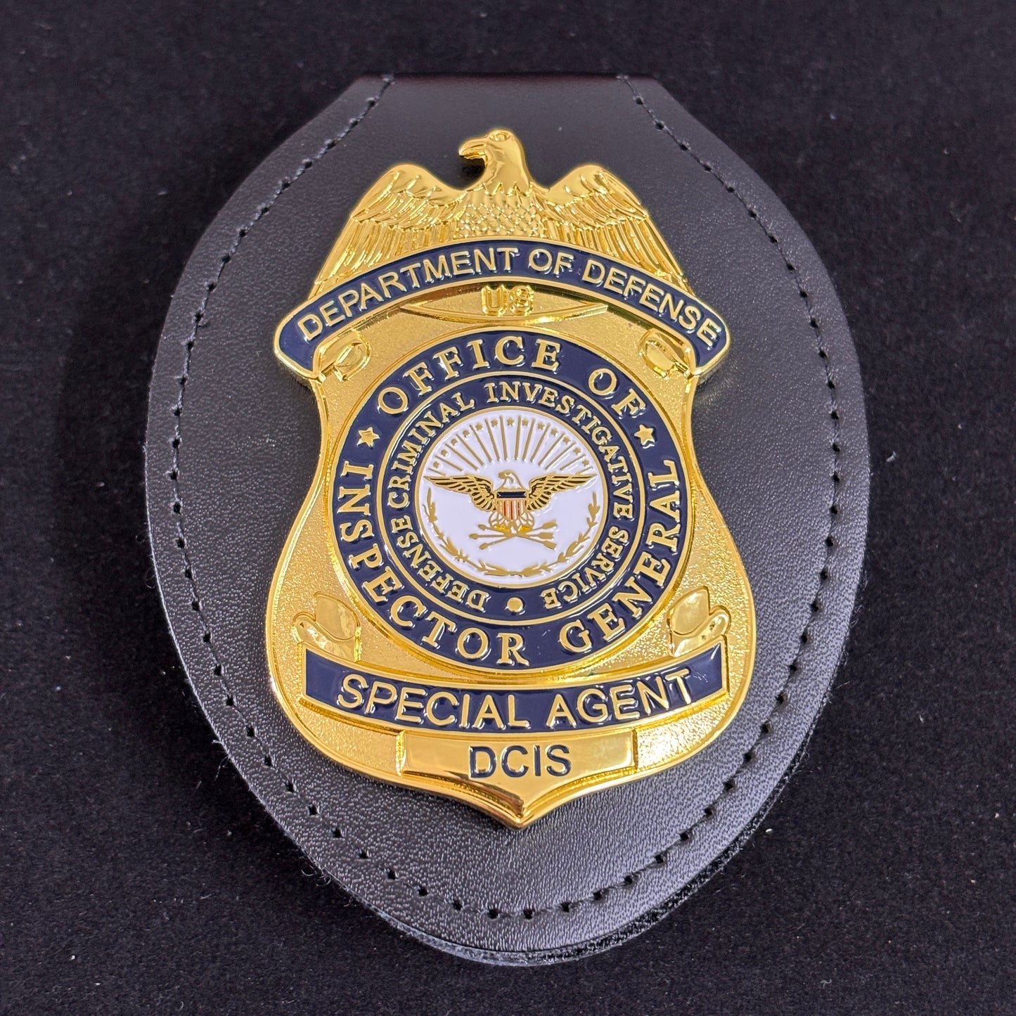Replica del distintivo DCIS del servizio investigativo criminale di difesa degli agenti speciali