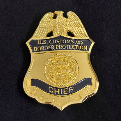 Replica del distintivo del capo della CBP degli Stati Uniti, oggetti di scena del film 