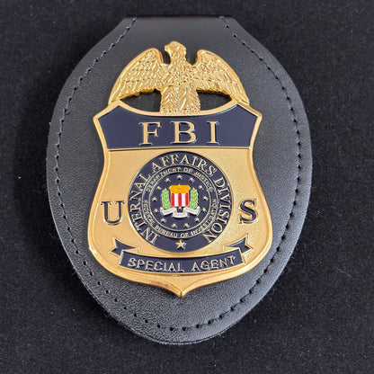 Replica del distintivo dell'agente speciale della divisione affari interni dell'FBI degli Stati Uniti, oggetti di scena del film