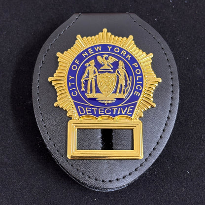 Replica del distintivo da detective della polizia di New York, NYPD, oggetti di scena del film, numero personalizzabile