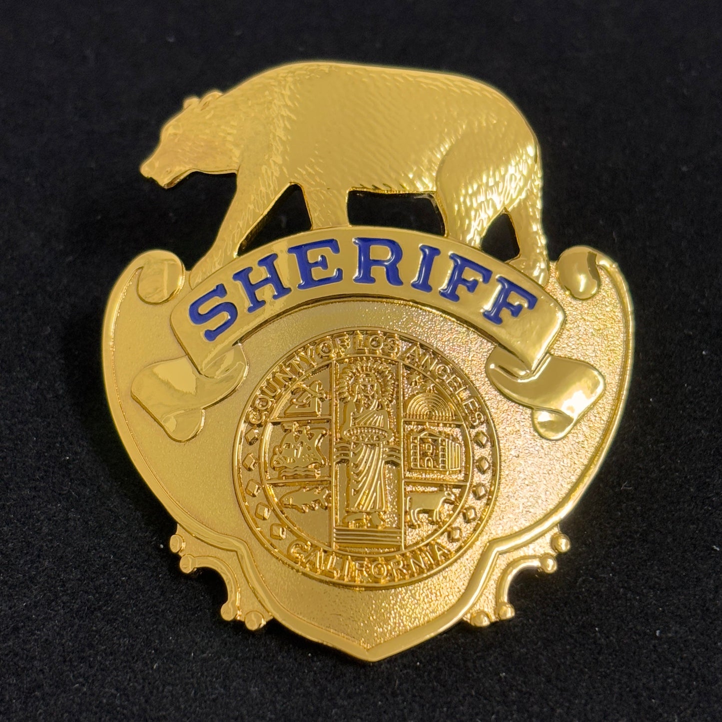 Replica del distintivo dello sceriffo della contea di Los Angeles LADP, oggetti di scena del film
