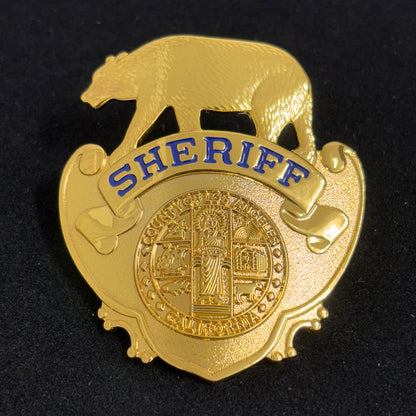 Replica del distintivo dello sceriffo della contea di Los Angeles LADP, oggetti di scena del film
