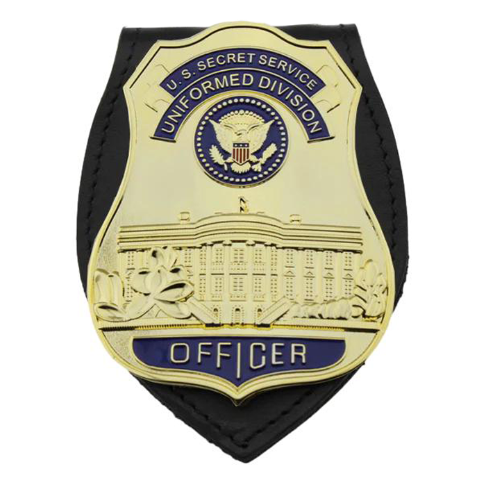 Replica del distintivo da ufficiale della divisione in uniforme dei servizi segreti statunitensi USSS, oggetti di scena del film