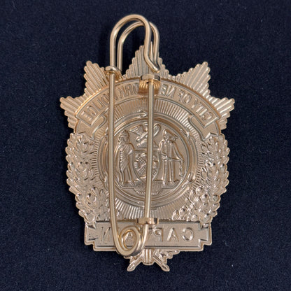 Replica del distintivo del capitano della polizia di New York, NYPD, per cosplay e film