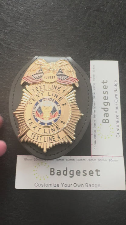 Customizable Badge BA39